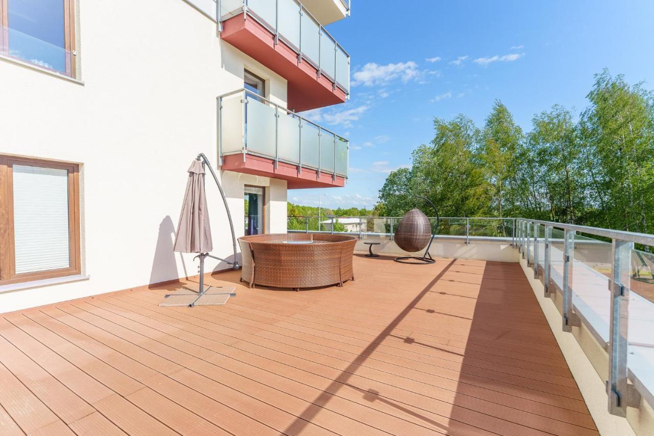 Luksusowy Apartament Polanki Park Z Krytym Basenem Kołobrzeg Buitenkant foto