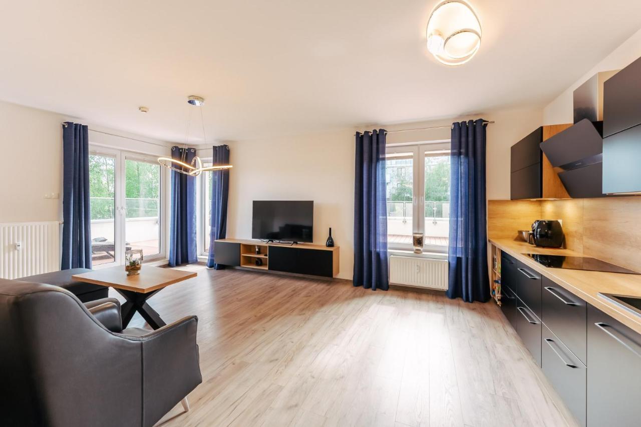 Luksusowy Apartament Polanki Park Z Krytym Basenem Kołobrzeg Buitenkant foto